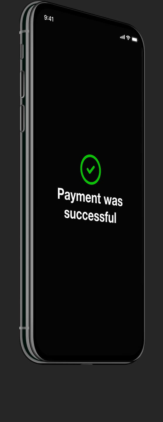 Payment successful 2